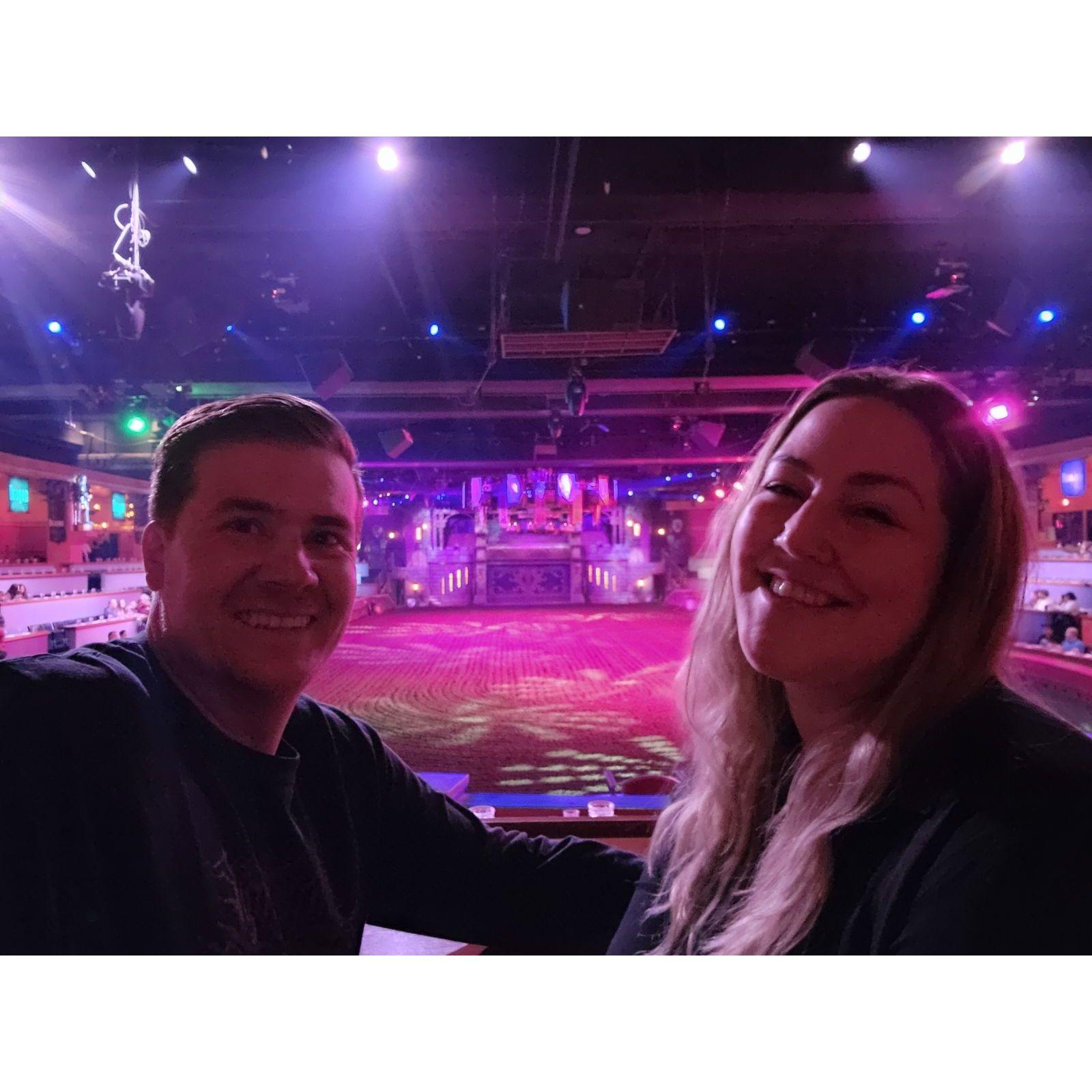 Both of us thoroughly enjoyed Tournament of Kings at the Excalibur Hotel & Casino, would go again!