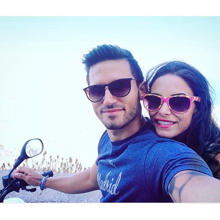 Riding off into the sunset, literally. Santorini 2016