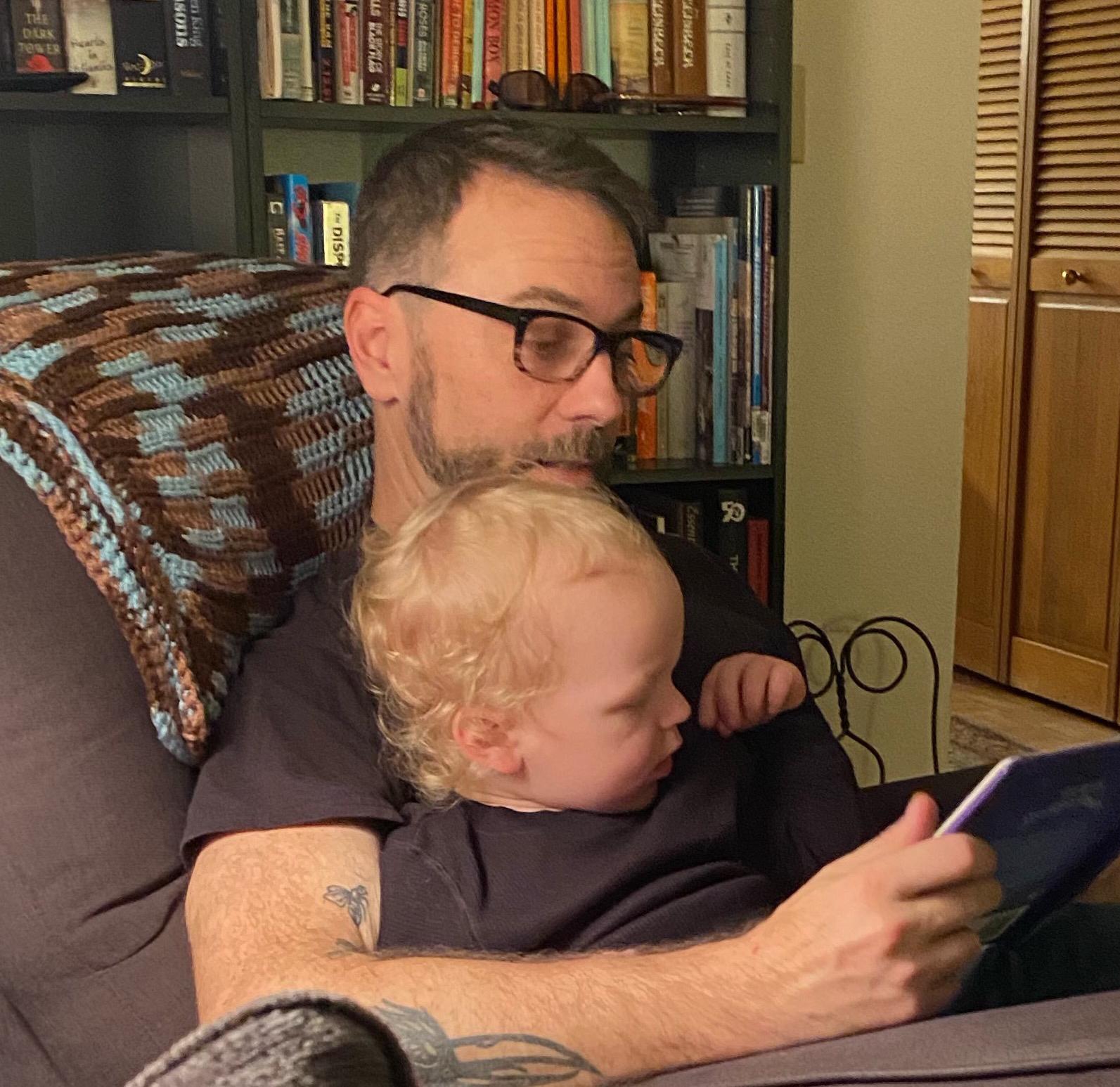 Papa and Theo