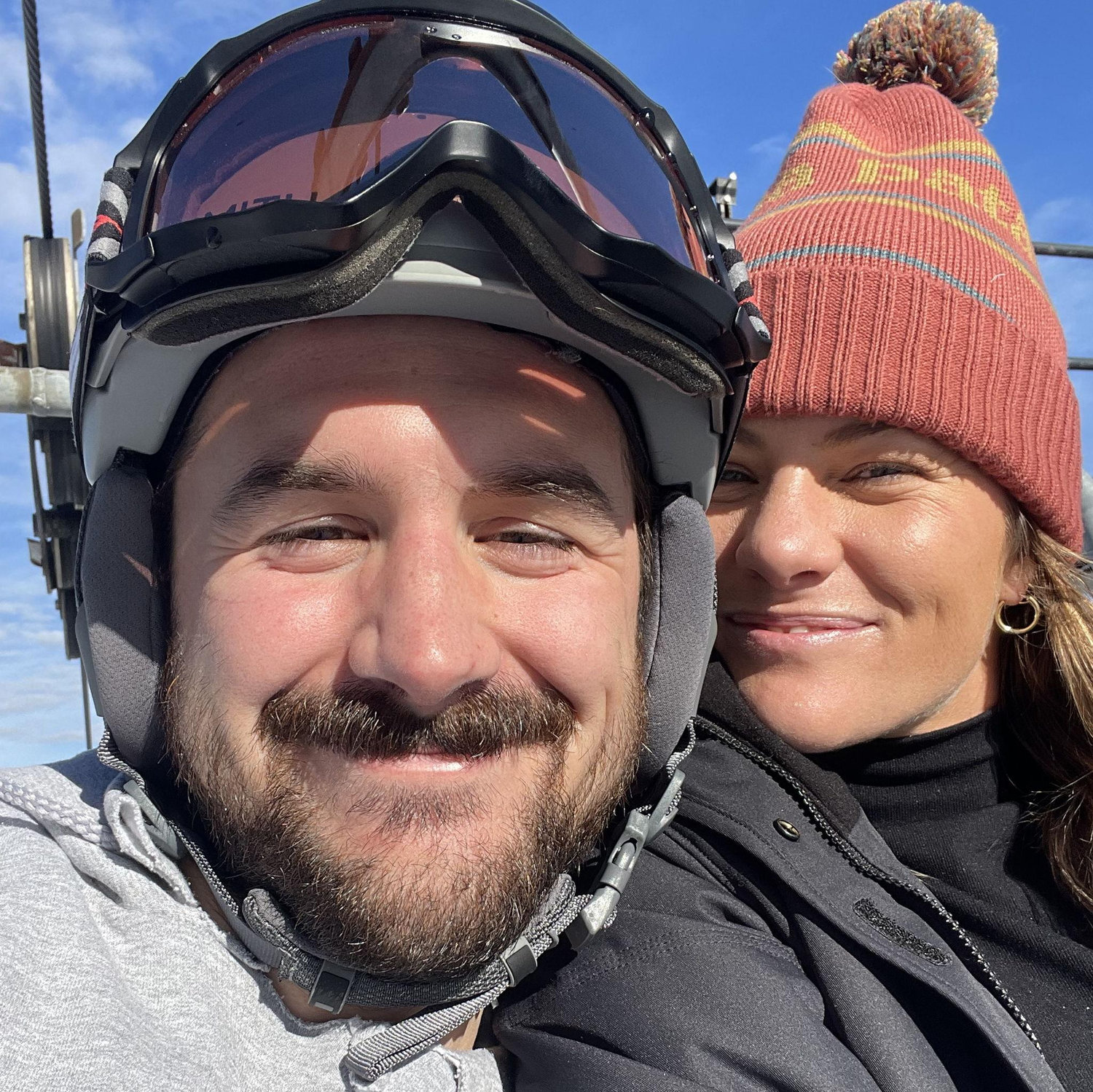 Our first ski weekend with the family