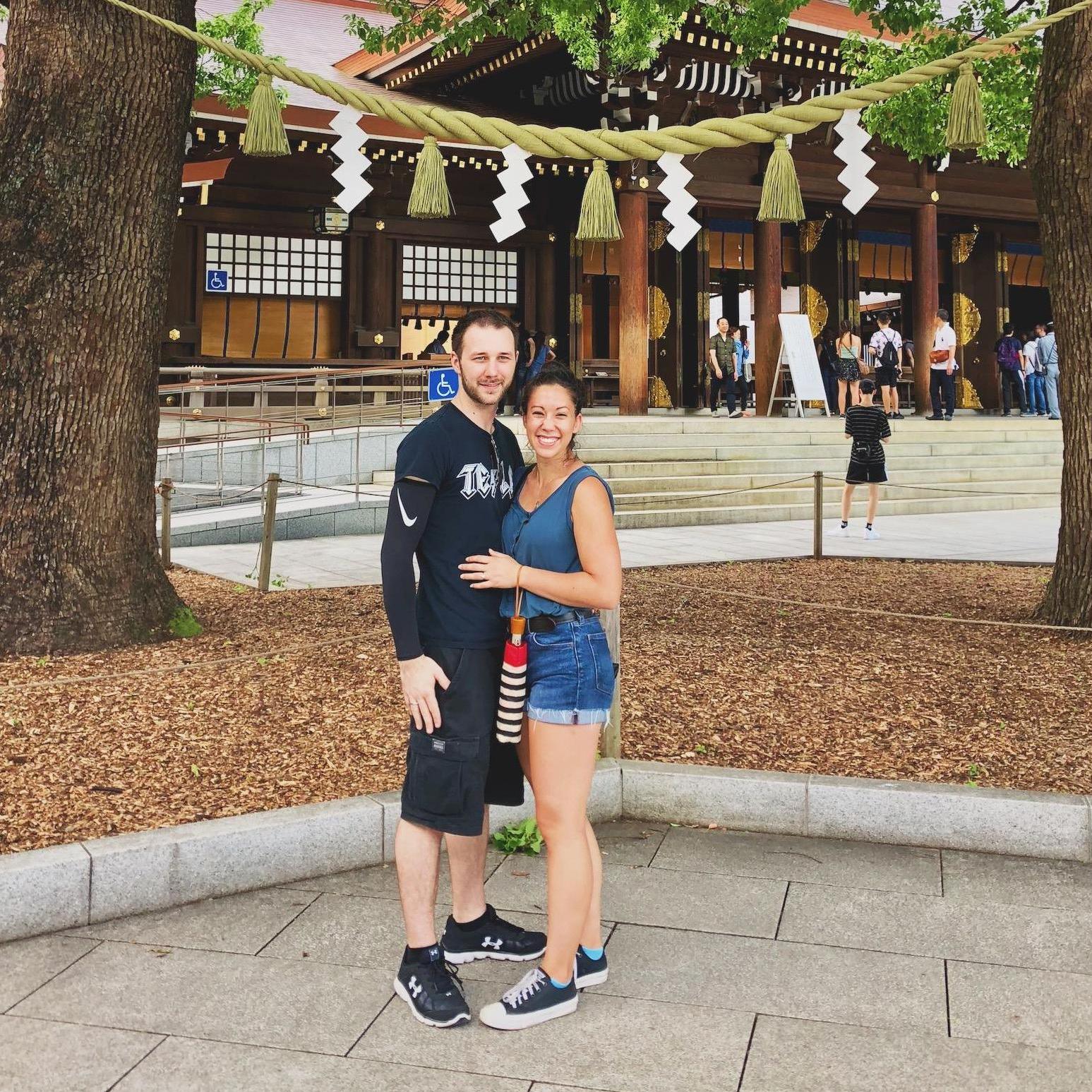August 2018 - At Meiji-Jingu in Tokyo