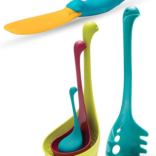 Pack of 3 - Nessie Family + Papa Nessie Spoon + Splatypus Jar Spatula