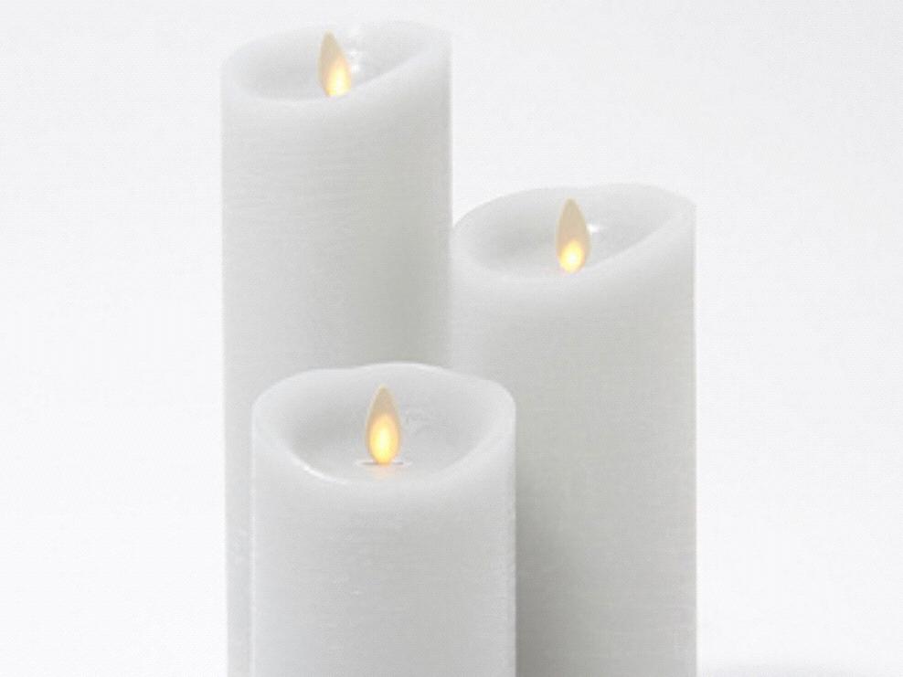 Luminara Candles- Grey
