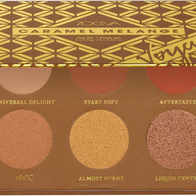 ZOEVACaramel Melange Voyager Eyeshadow Palette