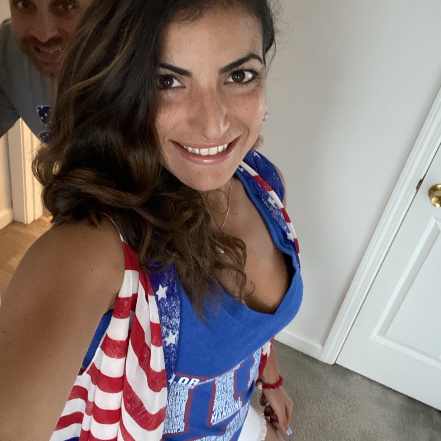 Fourth of July photo bomb