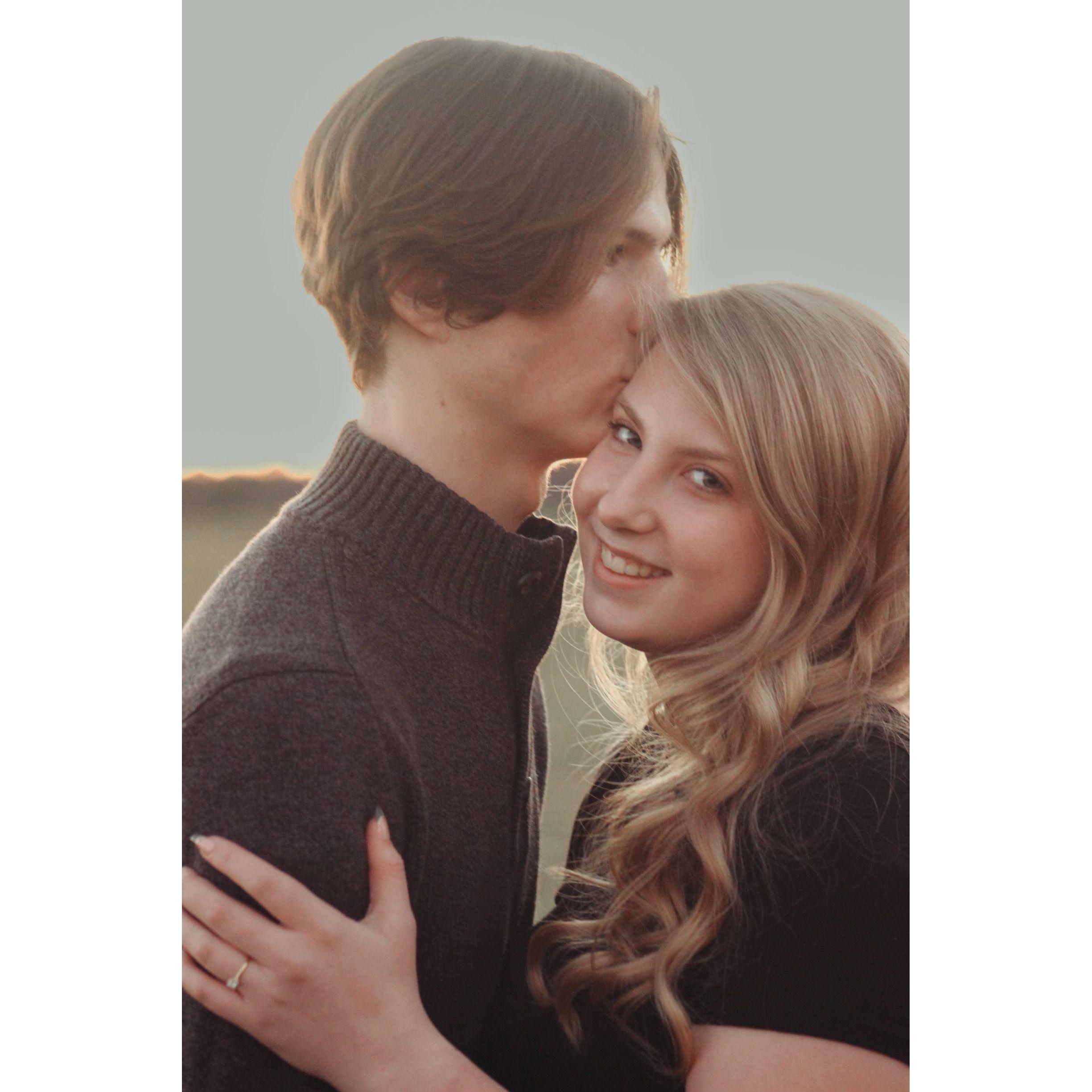What a beautiful day filled with a little bit of nerves and a lot of happiness and excitement! This was the 1 year anniversary and the day he got down on one knee.