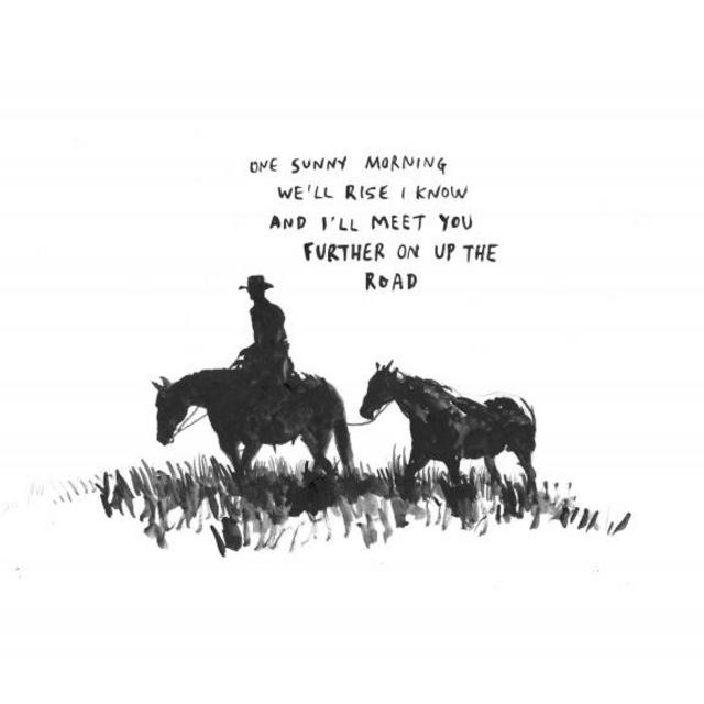 Further on (up the road) – 50x70cm Daniel Verges Print