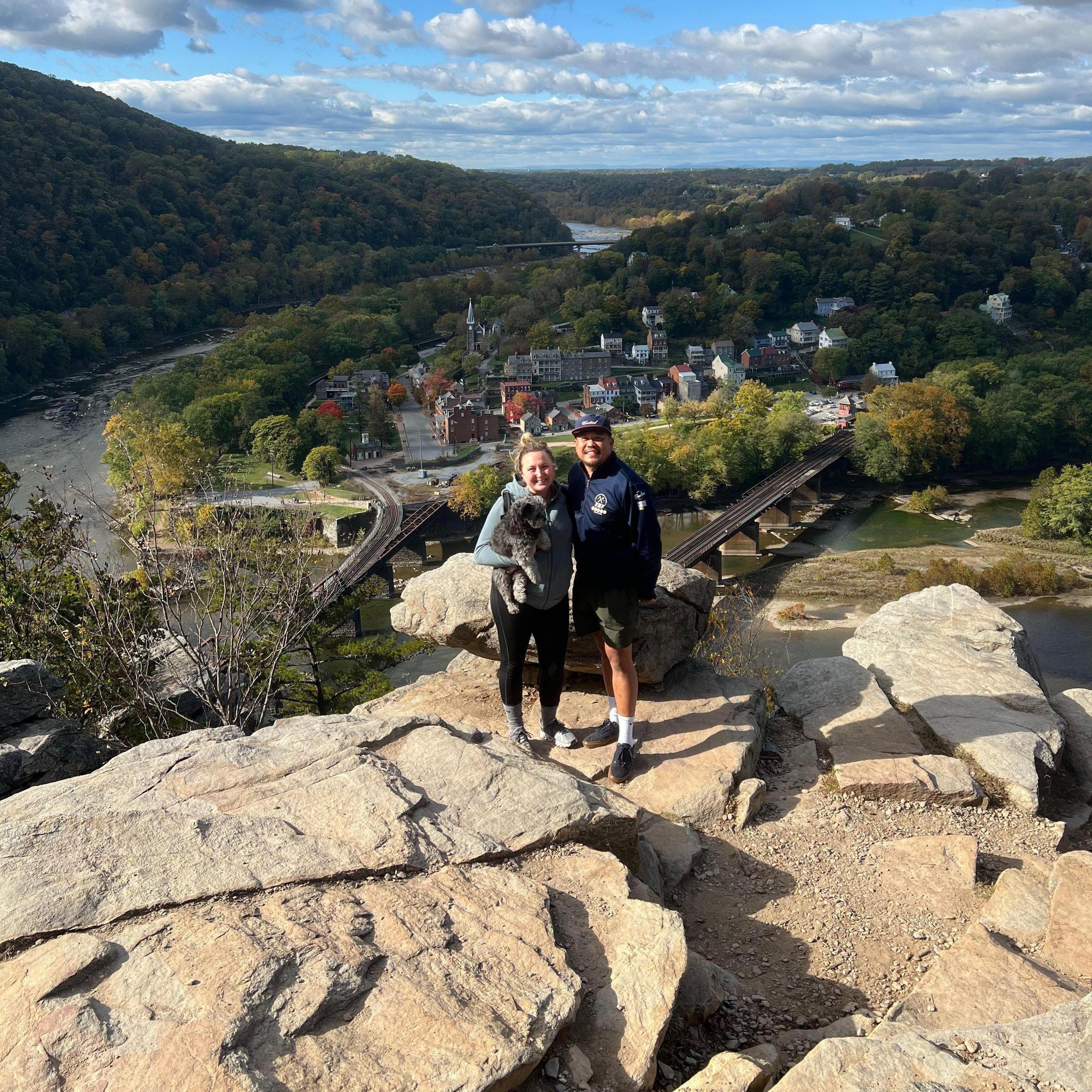 Hiking at Harper's Ferry