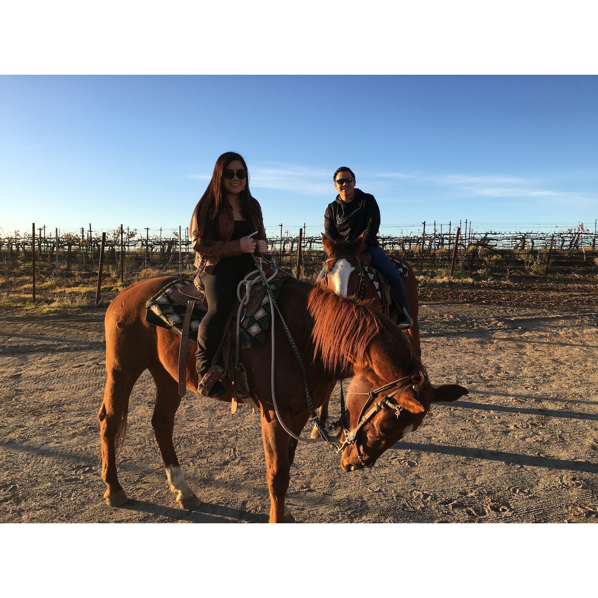 Horseback riding in Temecula