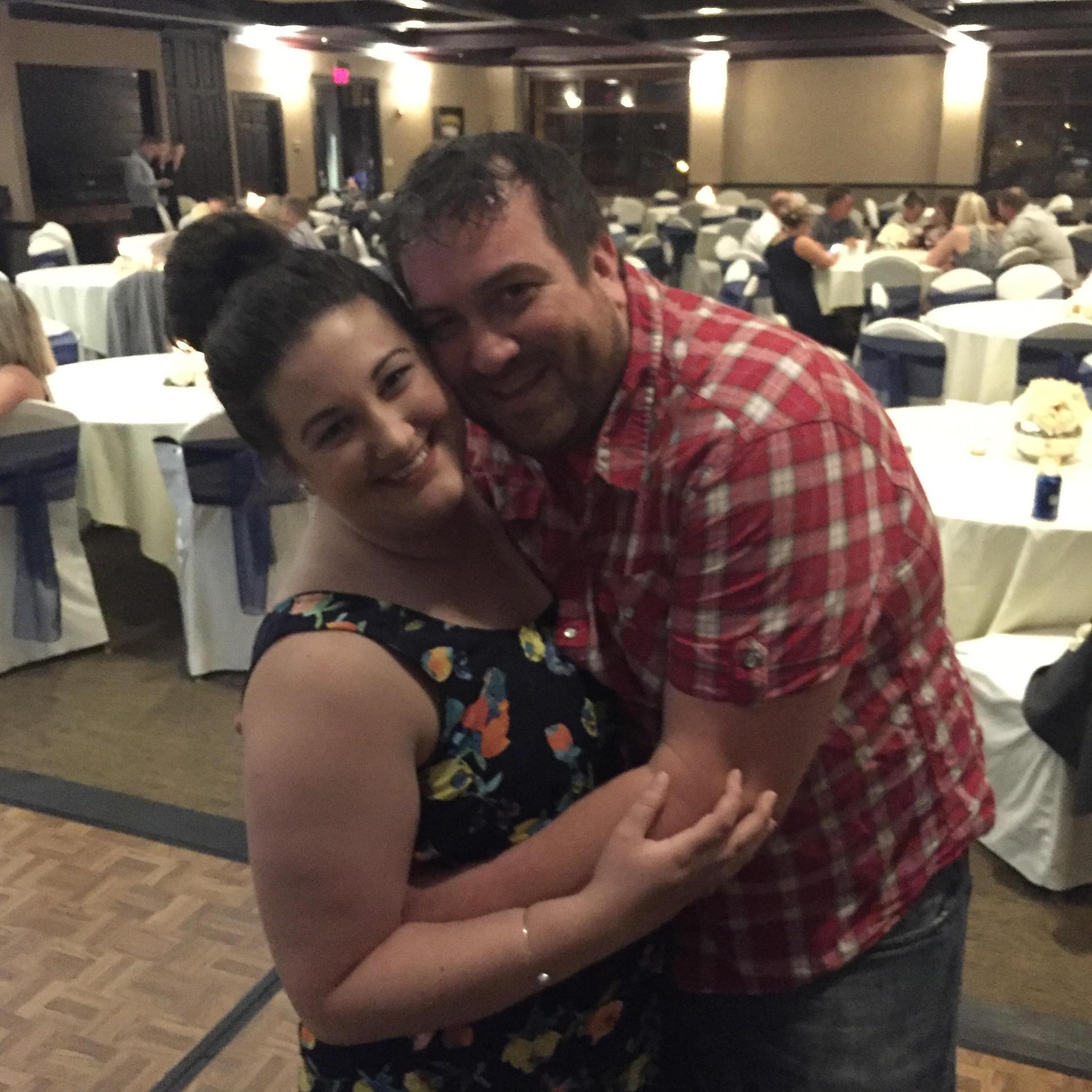August 2017 - we went to Rance's friend's wedding reception. It was Julia's first time meeting many of Rance's friends.