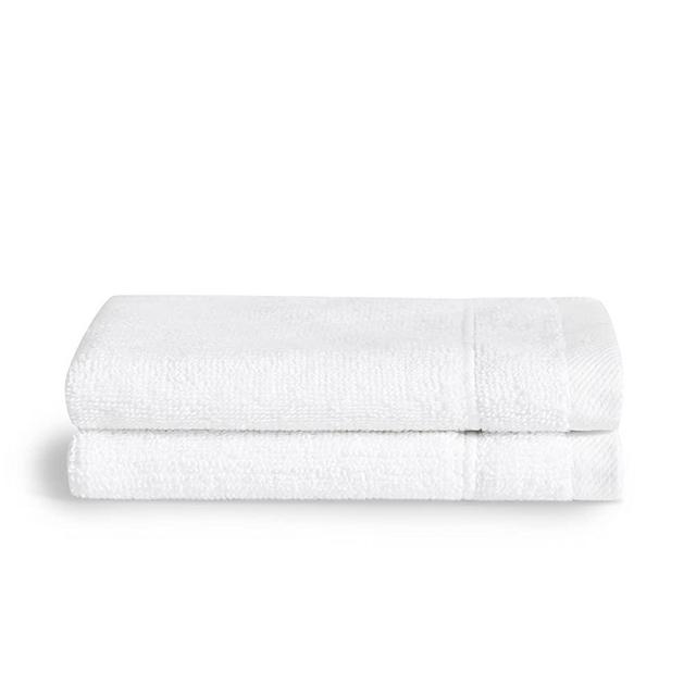 Brooklinen Classic Soft & Absorbent Washcloths, White - Set of 2