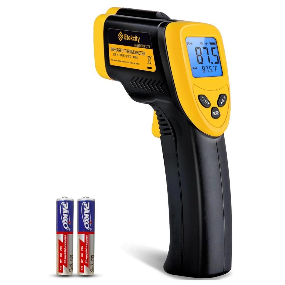 Infrared Thermometer, Advanced, Dark Yellow