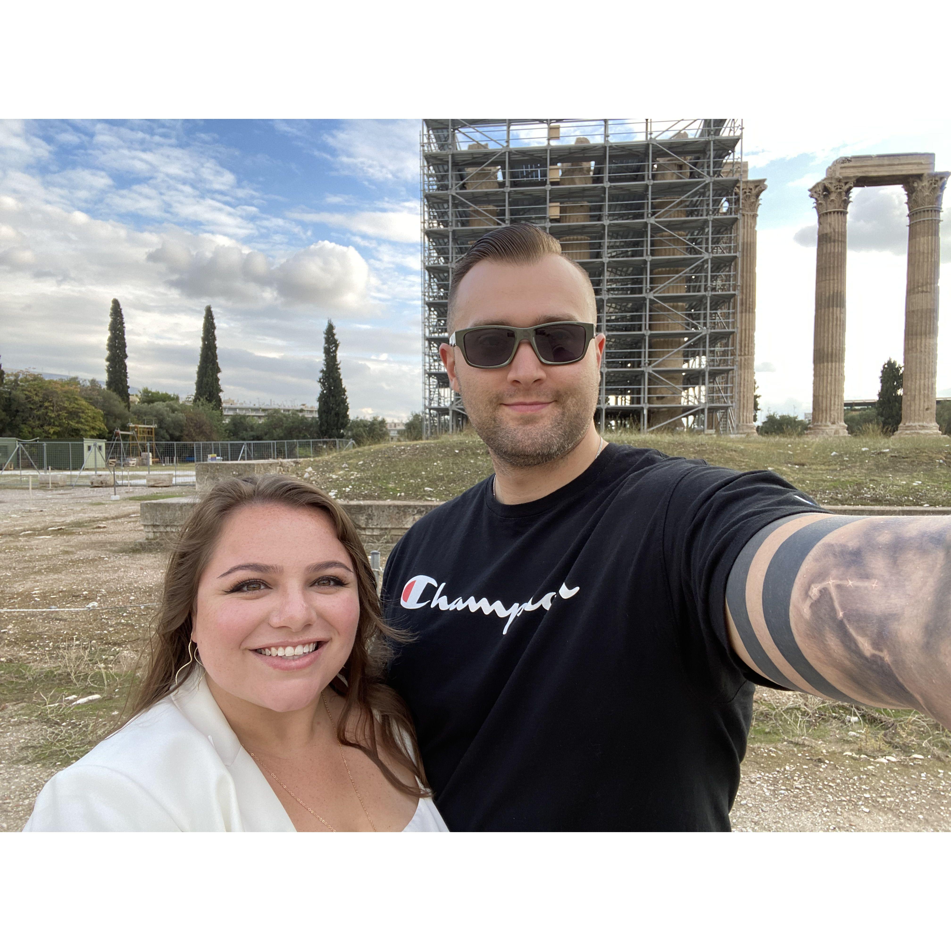 Temple of Olympian Zeus, Athens, Greece ~ October 2021