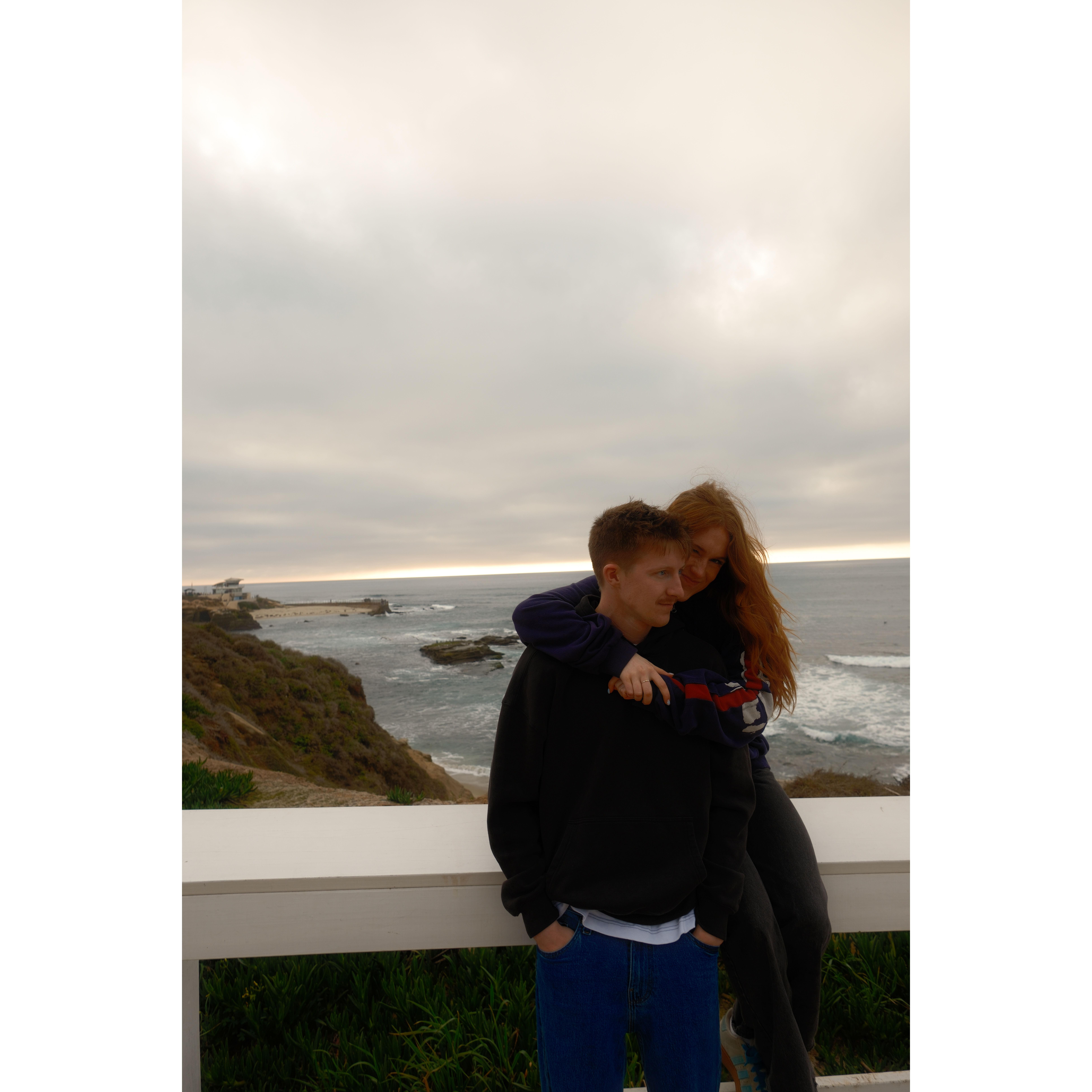 One of the many trips to California together!