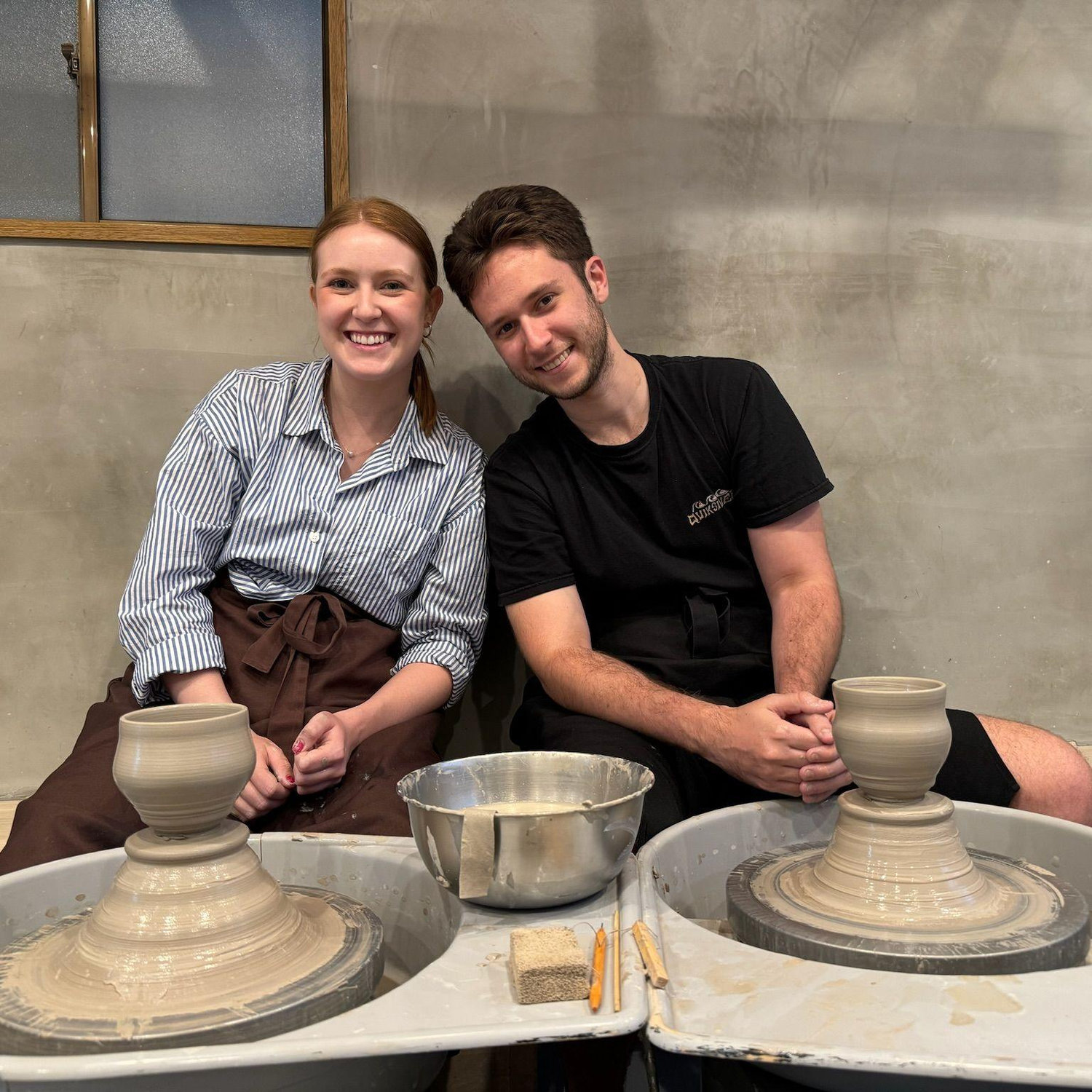 Pottery class in Kyoto, Japan