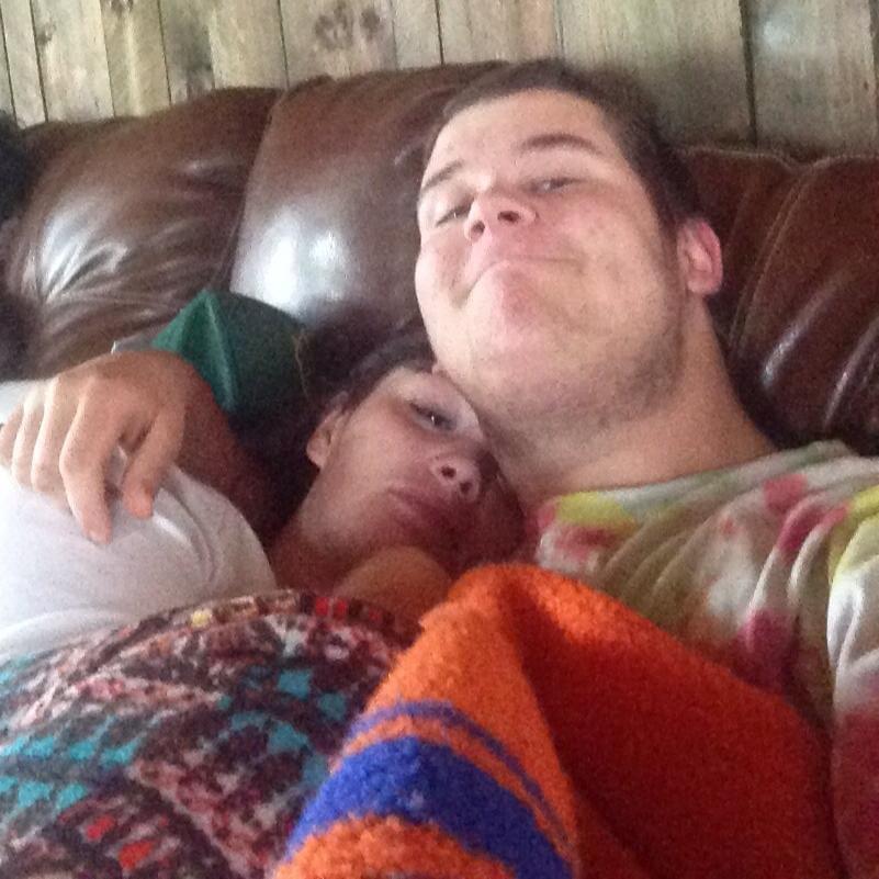 March 2014 - One of our first selfies together