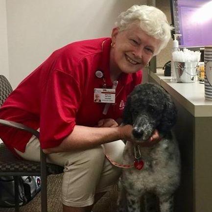 Gorgeous Gabbana is one of our "clinic specialists." She gives wonderful one-on-one therapy to those patients of hers.
