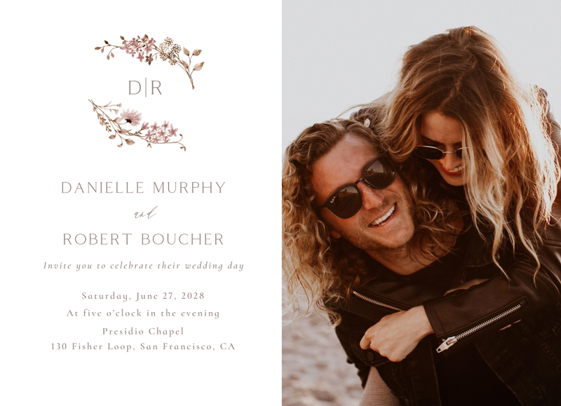 Rydal Photo | Clay Brown | Zola Wedding Invitations