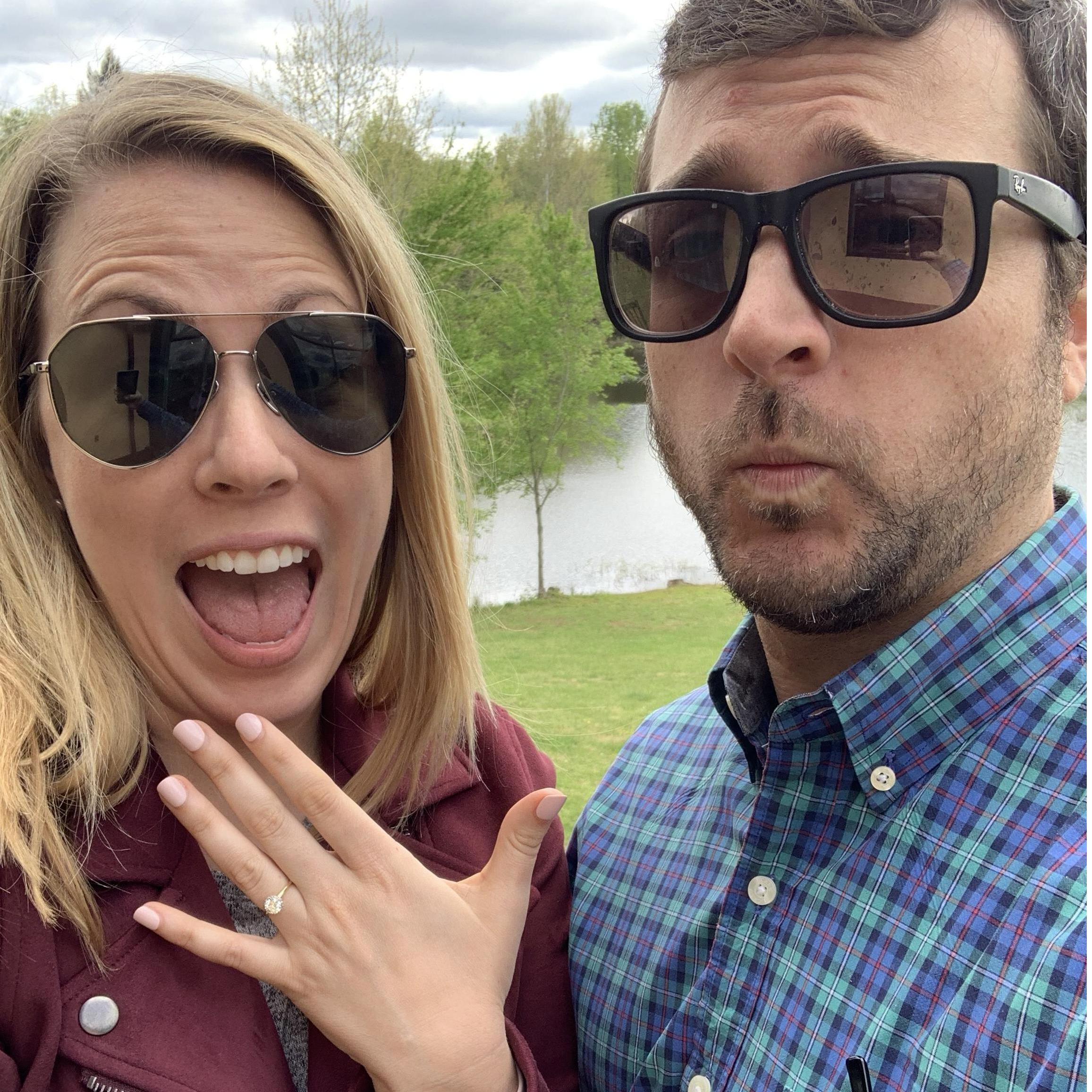 We're engaged!