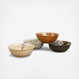 Ouga Sakura 4-Piece Bowl Set