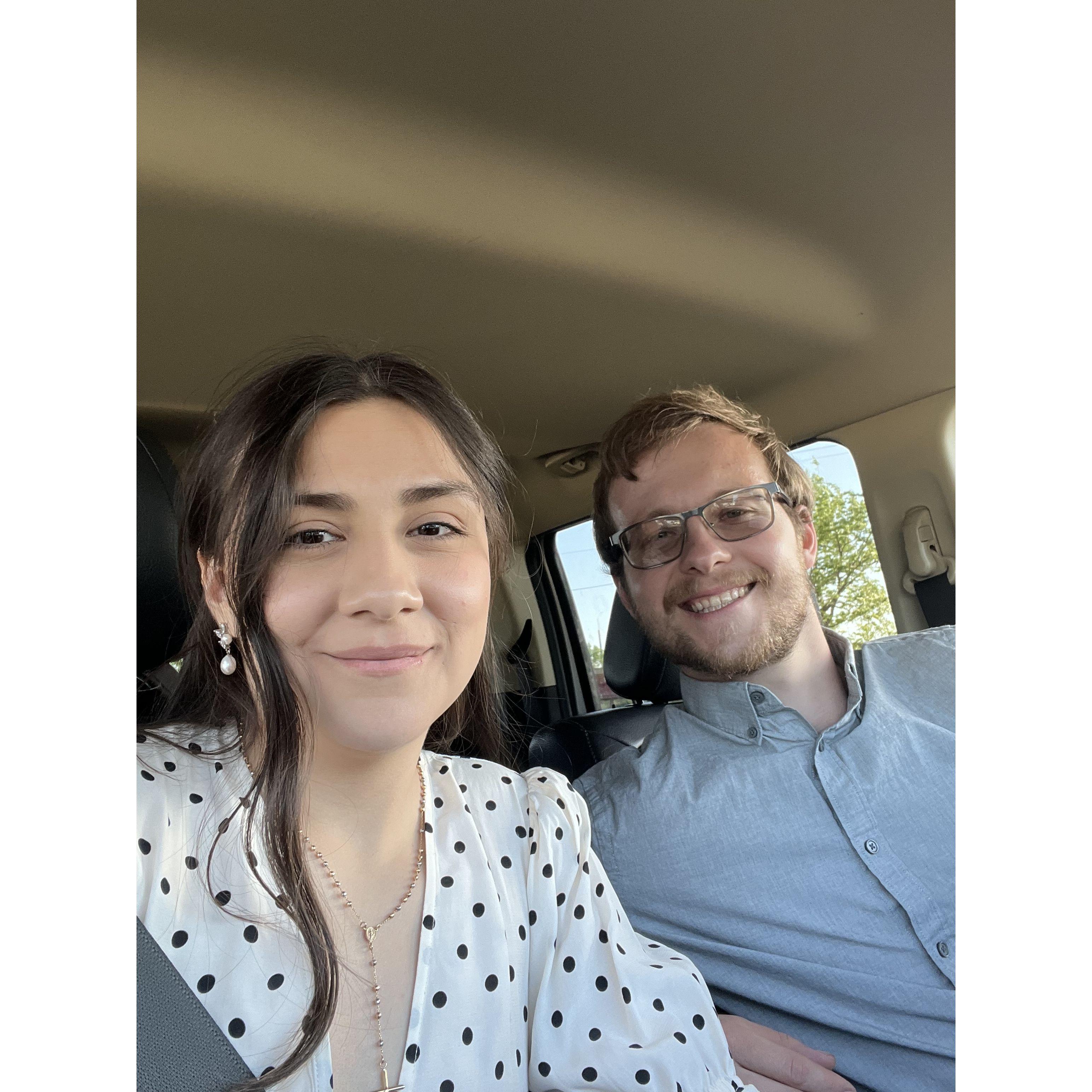 Day before he proposed