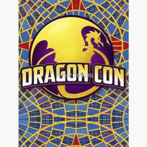 Convention badges for two
