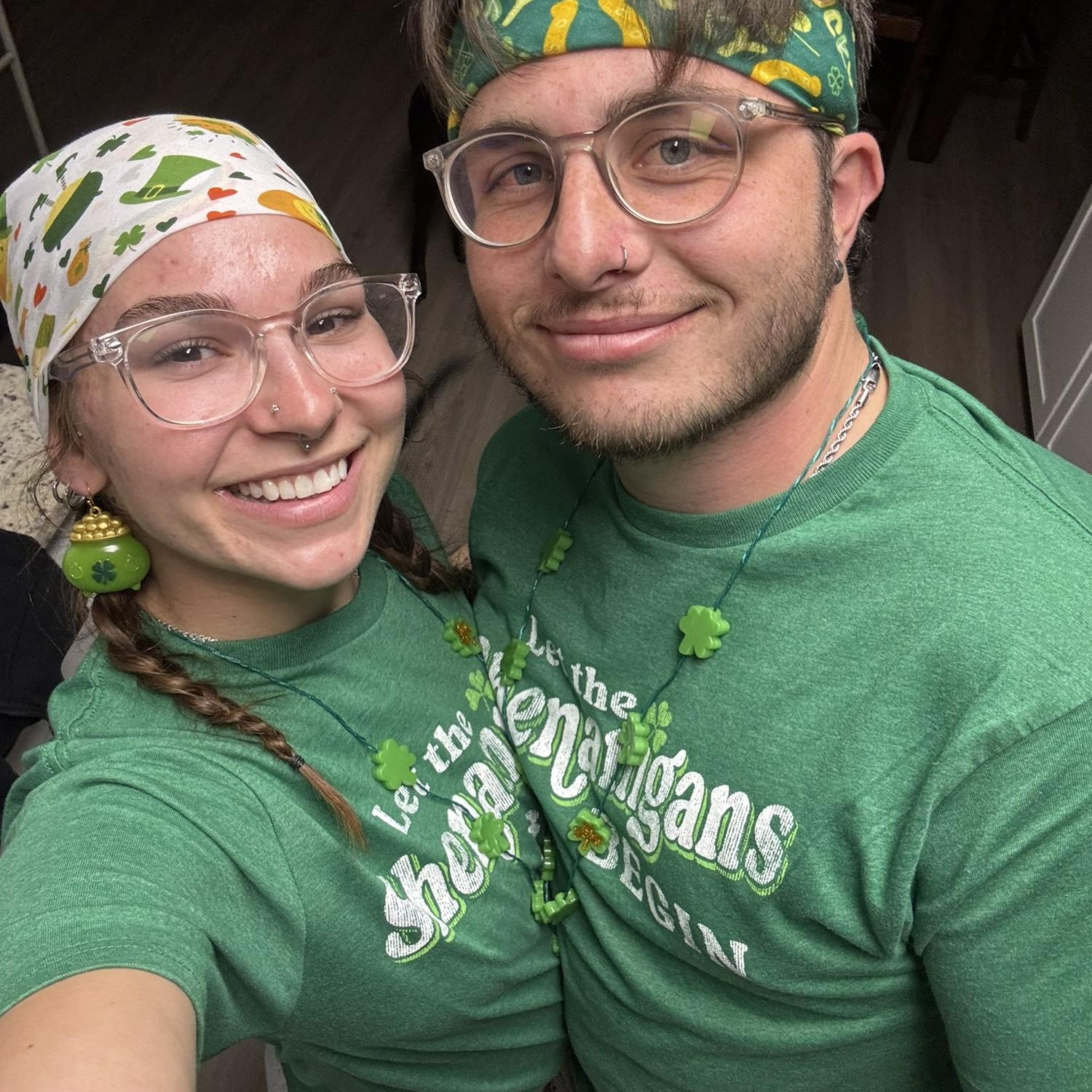 st pattys together !