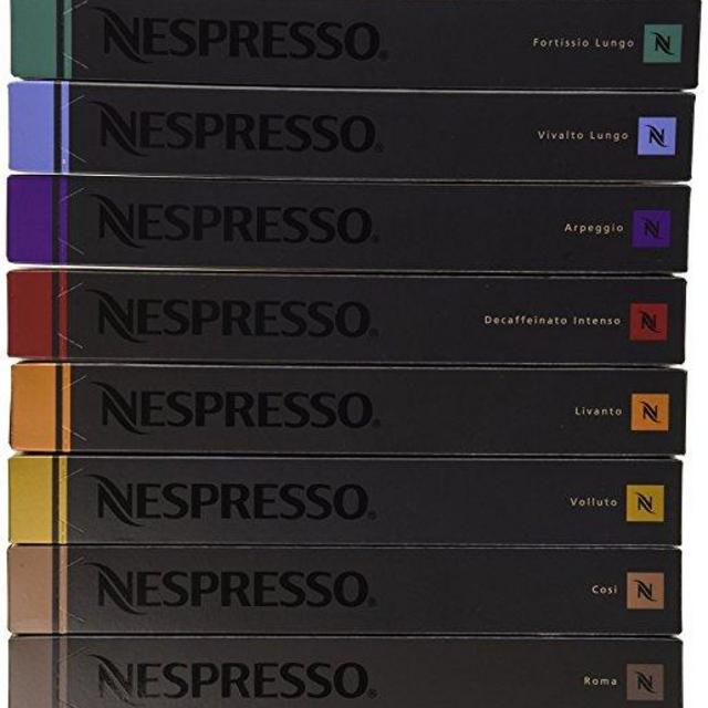Nespresso OriginalLine Capsules Variety, 100 Count