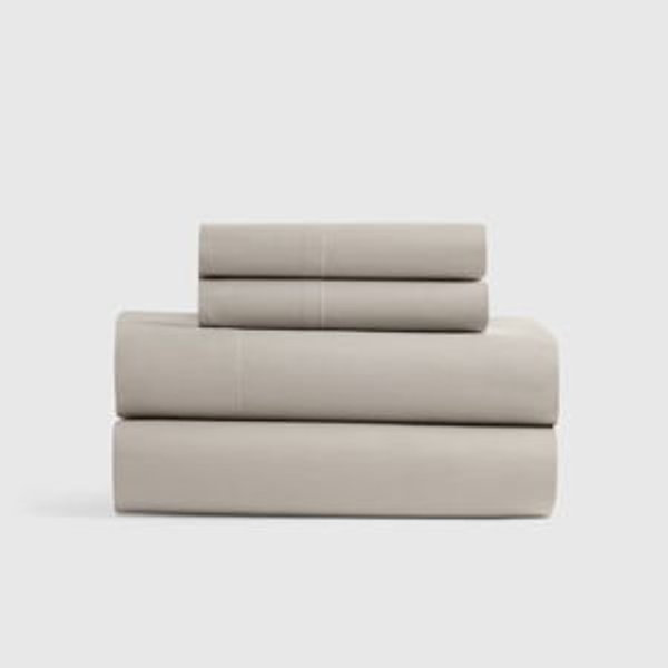 Organic Crisp Percale Sheet Set - King