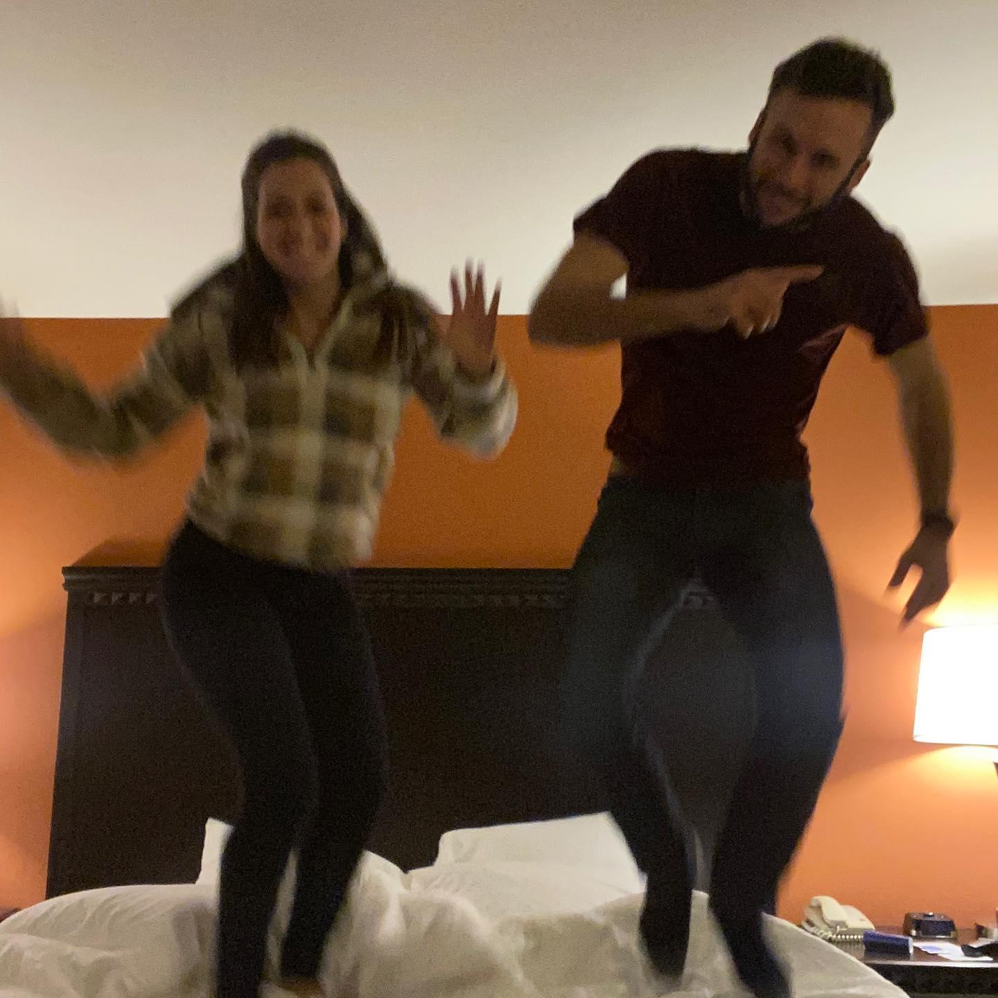 our first night during our cross-country road-trip