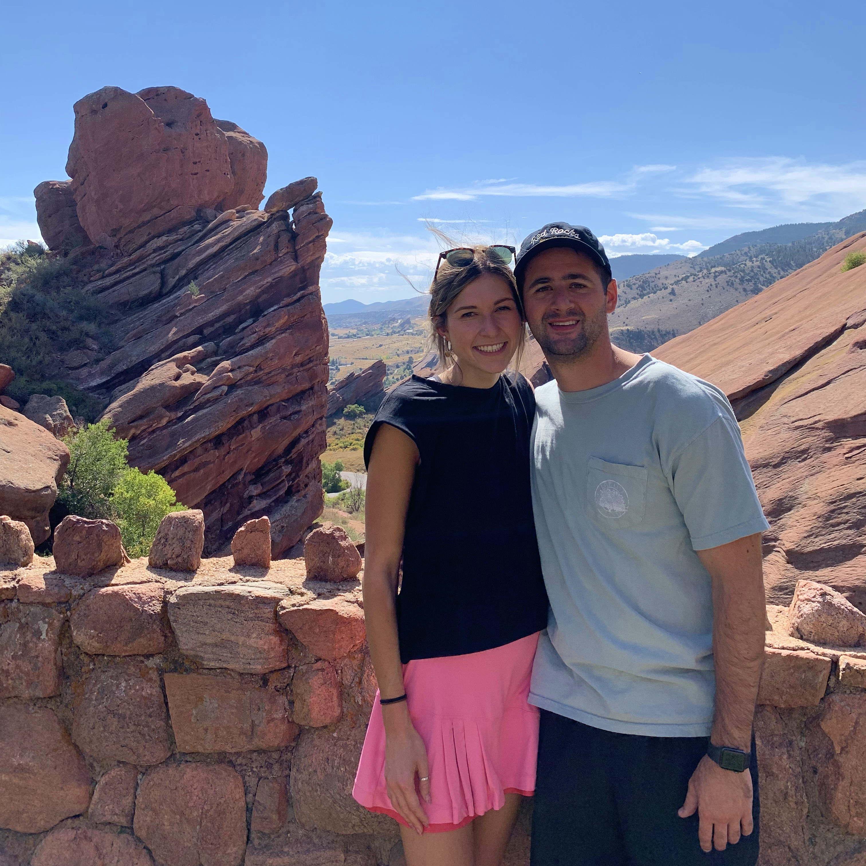 Hiking the Red Rocks in Colorado, Fall 2021