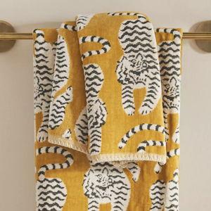 Isa Tiger Cotton Hand Towel