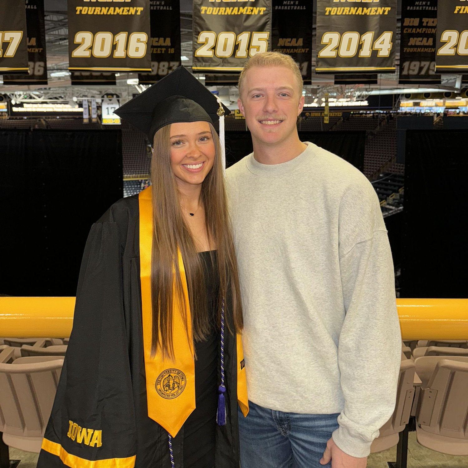 Celebrating Kari's graduation (somebody's gotta get a degree)!