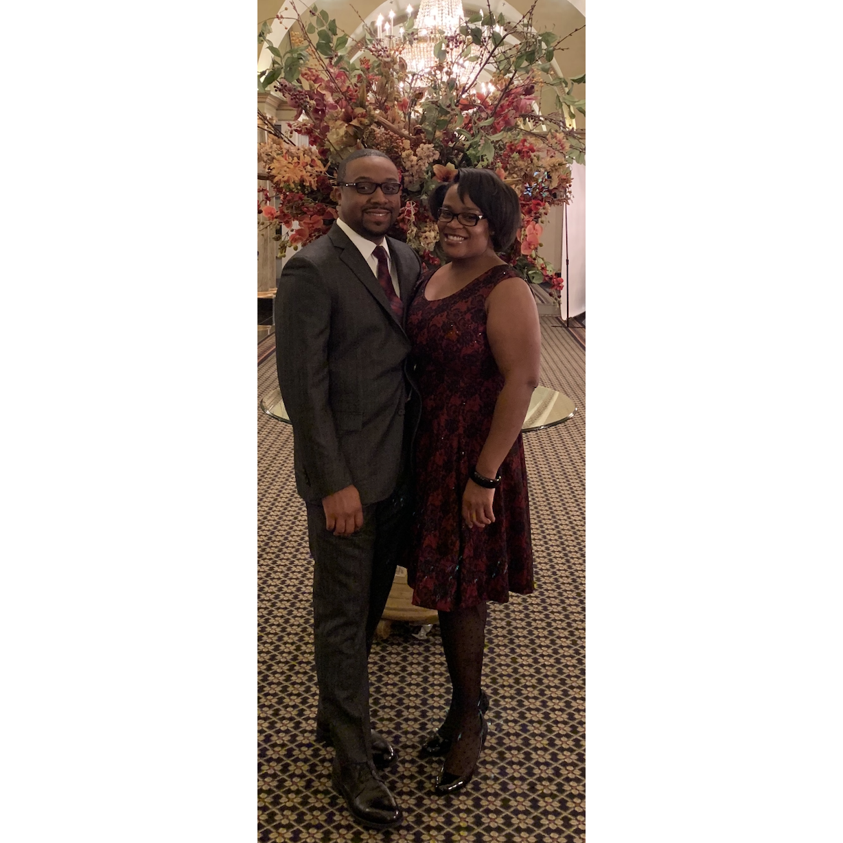 We clean up nice for weddings.
