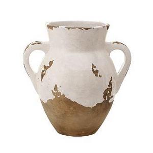 Tuscan Terra Cotta Vase, Medium Double-Handled Urn