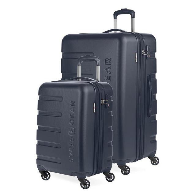 SwissGear 7366 Hardside Expandable Luggage with Spinner Wheels, Navy, 2-Piece Set (19/27)
