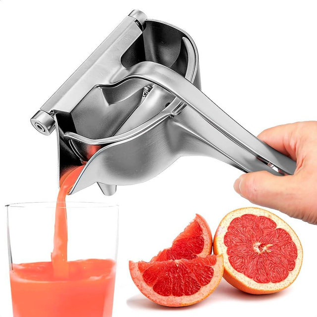 Hand Press Juicer Citrus Squeezer - Cold Press Juice Press Orange Squeezer Juicer Handheld Citrus Juicer Manual Lemon Juicer Squeezer - Portable Citrus Juicer Cold Press Lemon Squeezer Manual Juicer