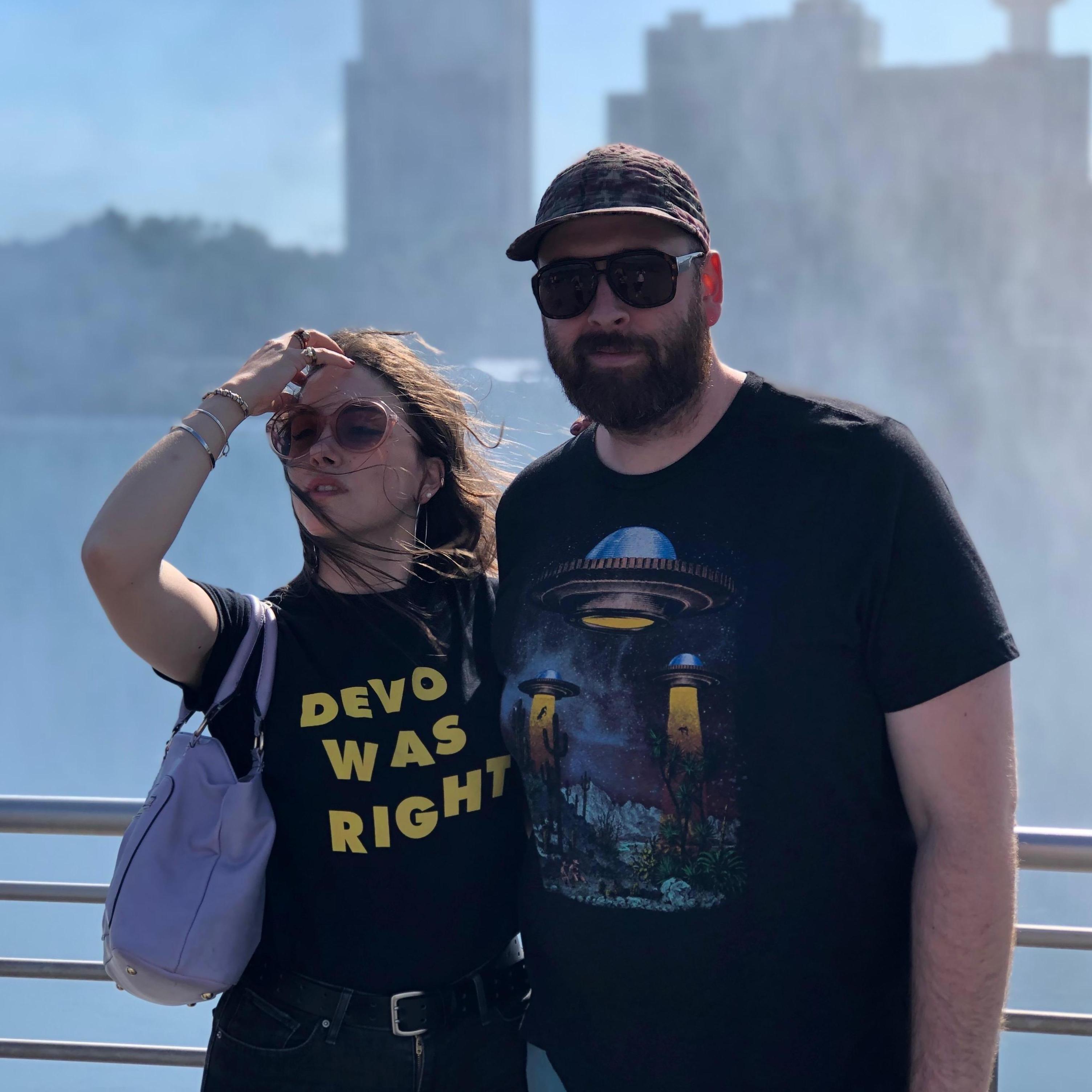 Engaged at Niagara Falls NY, 2019