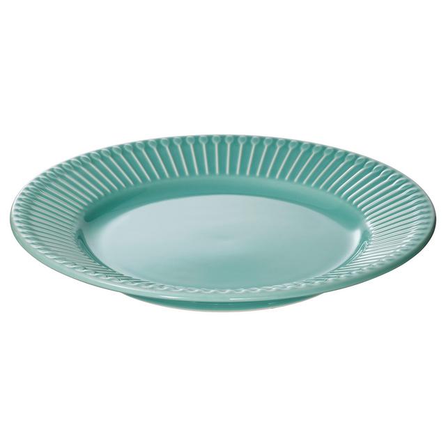 STRIMMIG Side plate, Turquoise, 8 inch