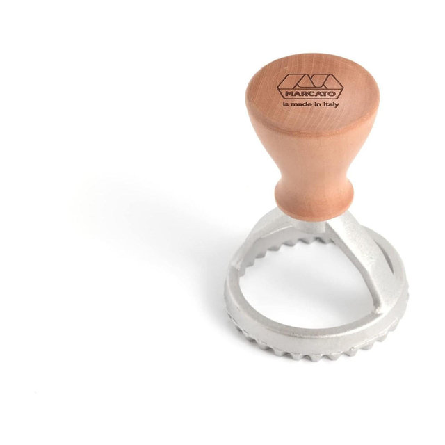 Marcato Classic Ravioli Maker Stamp, Round, 1-Inch