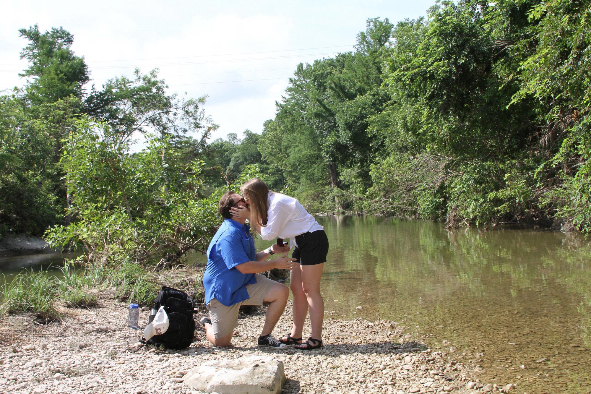 The Proposal 
McKinney Falls State Park - June 1, 2019
