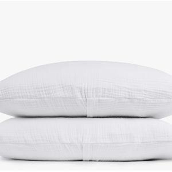Organic Cloud Cotton Sham Set - Parachute - White, Standard size