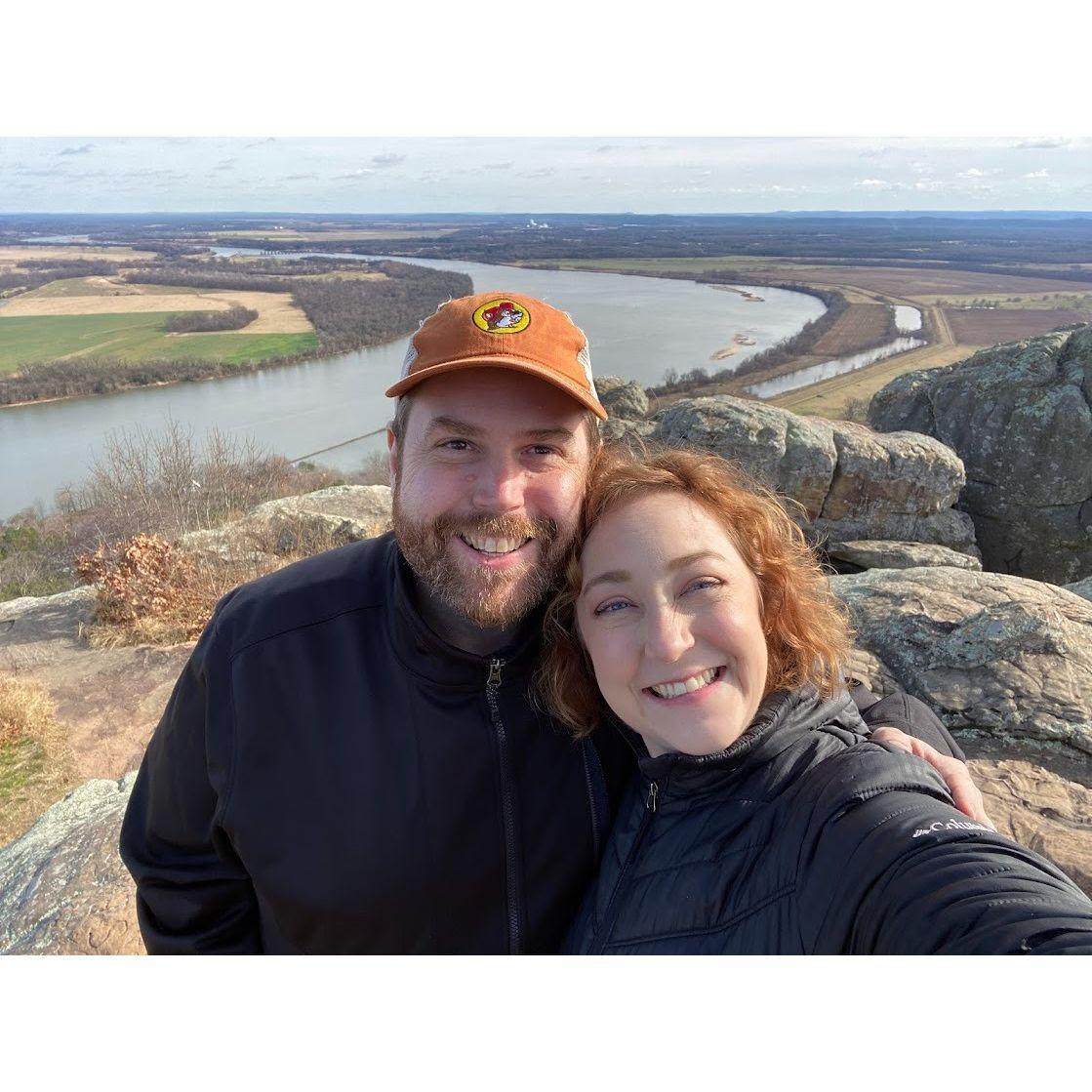 This pic was taken on Petit Jean overlooking the Arkansas River