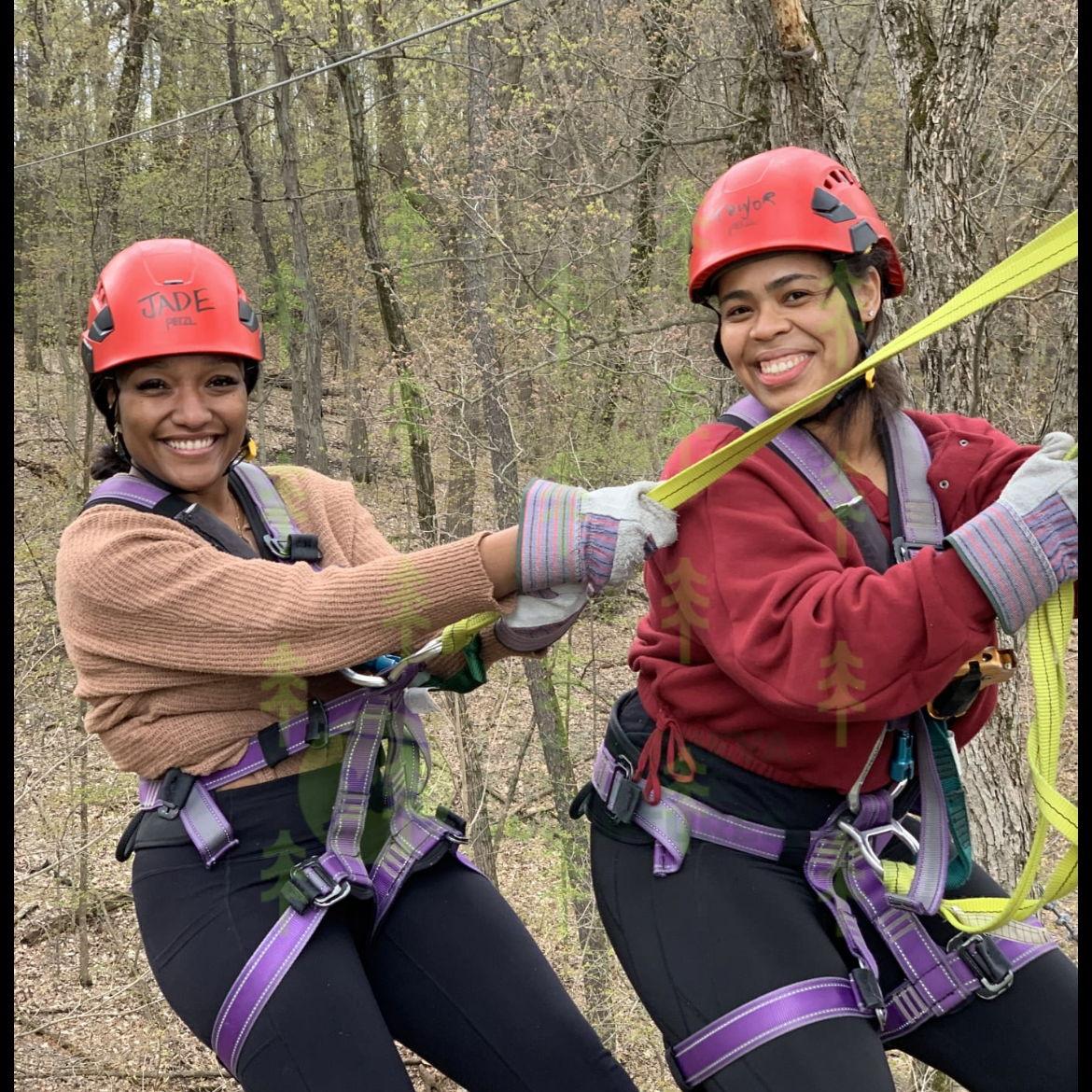 Ziplining ~ Wisconsin Dells, WI