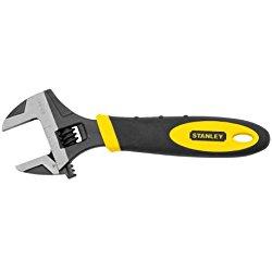 Stanley 94-248 65-Piece Homeowner's Tool Kit w/ 90-947 6-Inch MaxSteel Adjustable Wrench