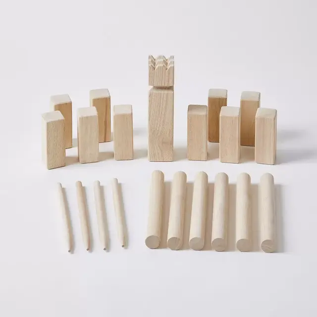 Wooden Kubb Outdoor Yard Game