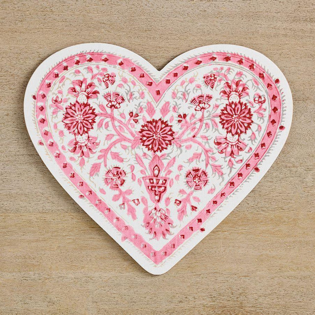 Heart Shaped Cork Placemats, Set of 4