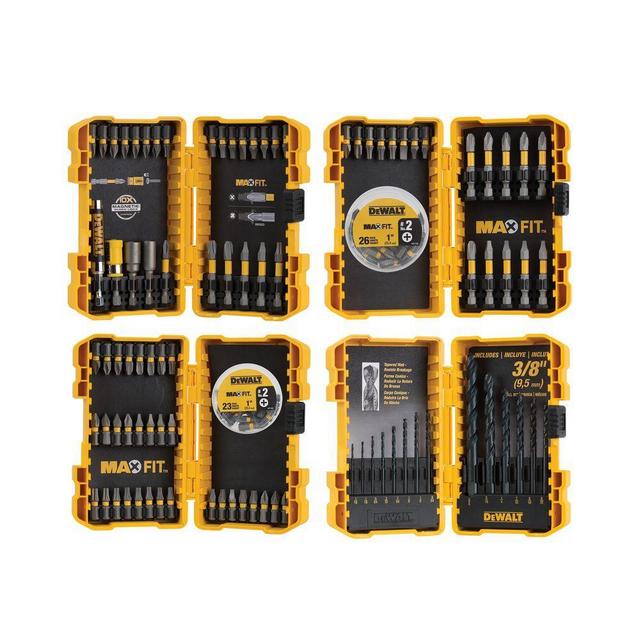 Maxfit Screw Driving and Drill Bit Set (140-Piece)
