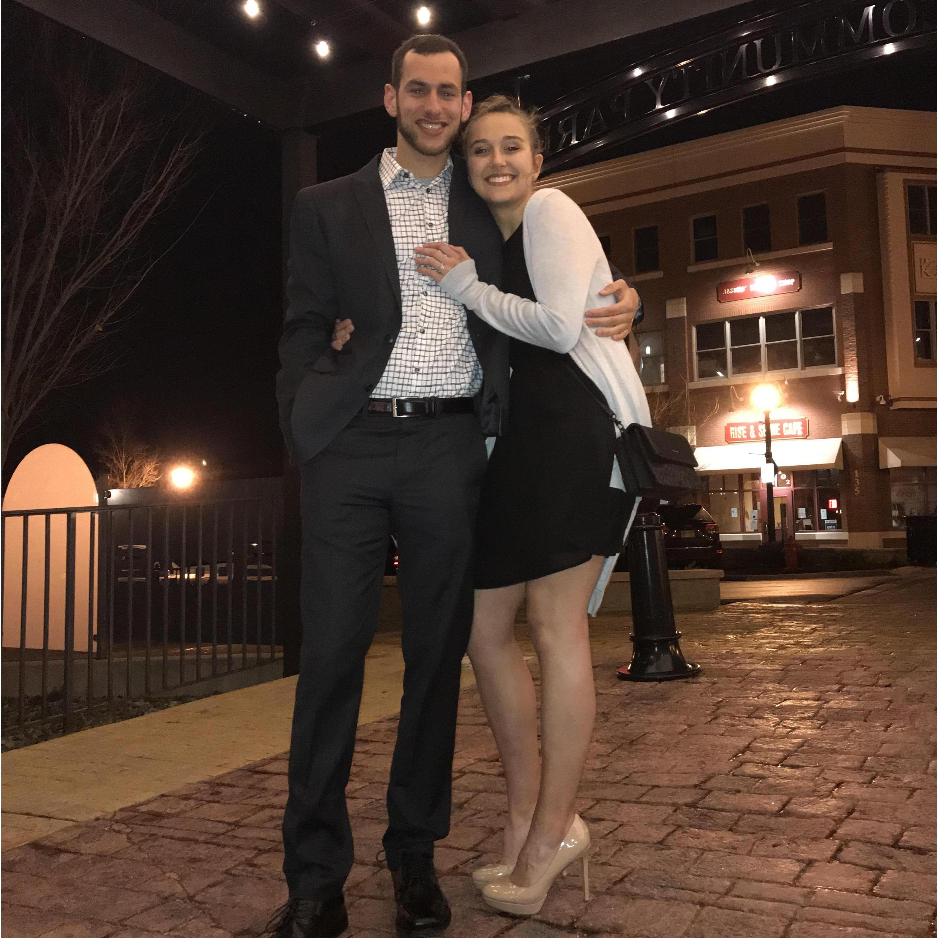 Engagement in Kent, OH April of 2018!