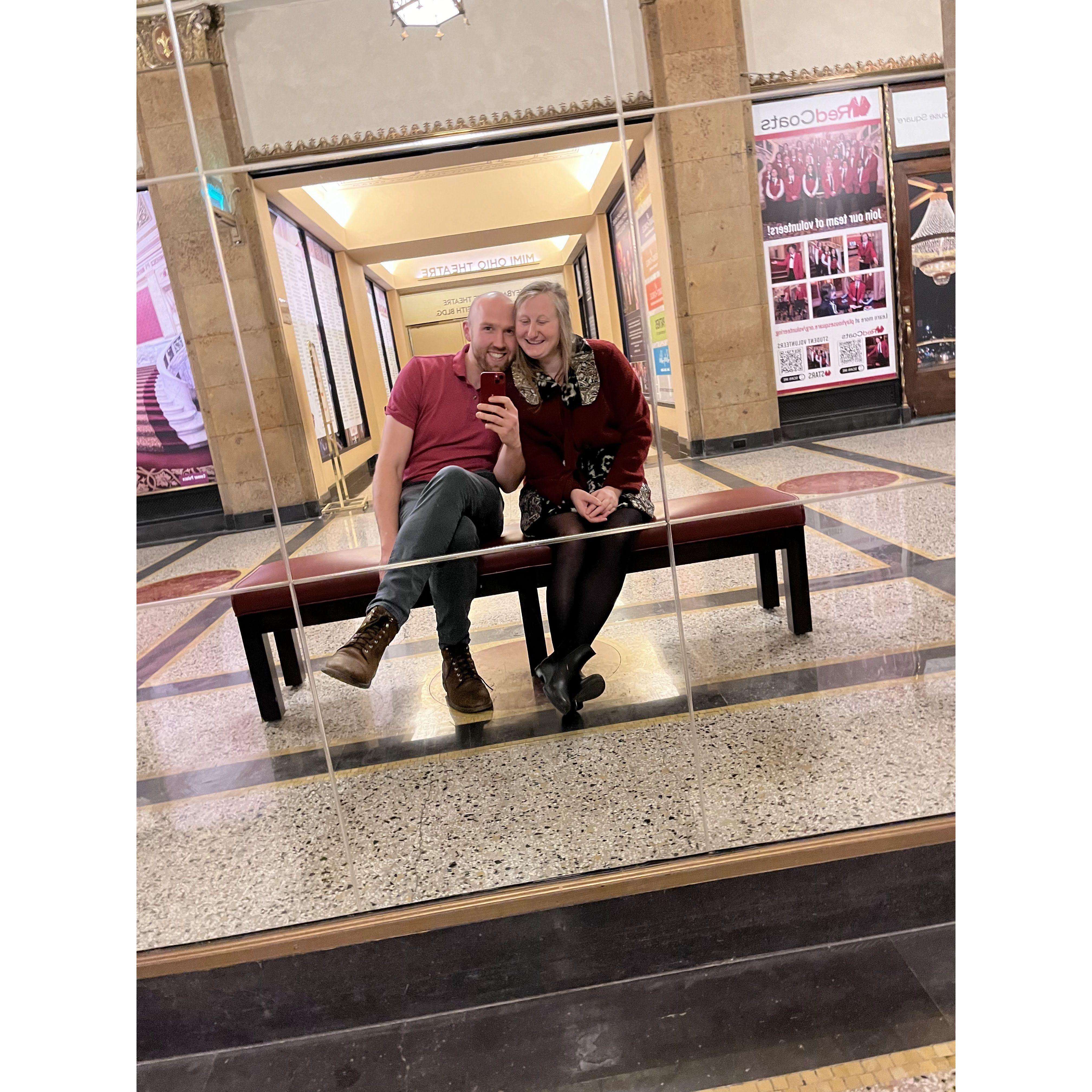 'The Play that Goes Wrong'. We actually highly recommend this one.